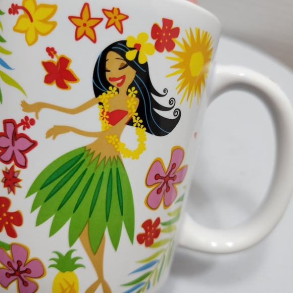 Island Hula Honeys Hawaiian luau coffee mug hula dancers cup - Picture 12 of 12